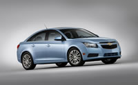 2011 Chevrolet Cruze - Grey / Blue Exterior - Profile