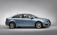 2011 Chevrolet Cruze - Grey / Blue Exterior - Side