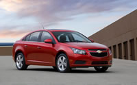 2011 Chevrolet Cruze - Red Exterior - Profile