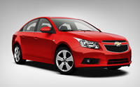 2011 Chevrolet Cruze - Red Exterior - Profile