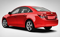 2011 Chevrolet Cruze - Red Exterior - Rear