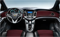 2011 Chevrolet Cruze - Wheel Dash Panel with Red Brick Interior